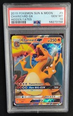 Charizard GX 9/68 PSA 10 GEM MINT Hidden Fates Pokemon Graded Card